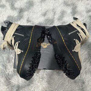 Rick Owens and Dr. Martin black boots